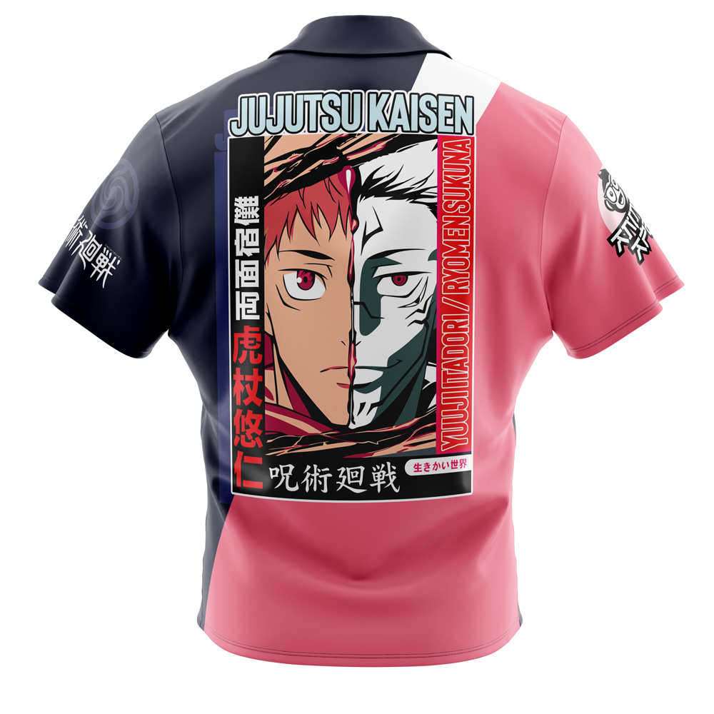 Itadori-Yuuji-x-Ryomen-Sukuna-JK_Short-Sleeve-Hawaiian-Shirtt_BACK-Mockup Itadori Yuuji x Ryomen Sukuna JK Short Sleeve Hawaiian Shirtt BACK Mockup - Jujutsu Kaisen EU Store