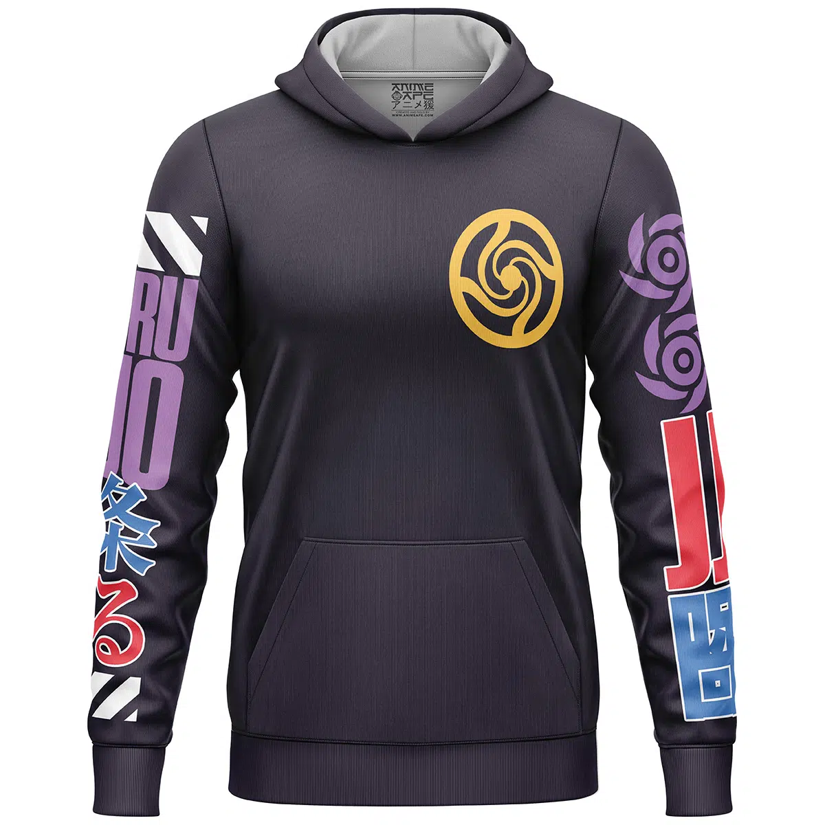 Satoru-Gojo-V2-Jujutsu-Kaisen-Streetwear_Lightweight-Hoodie-FRONT-mockup Satoru Gojo V2 Jujutsu Kaisen Streetwear Lightweight Hoodie FRONT mockup - Jujutsu Kaisen EU Store