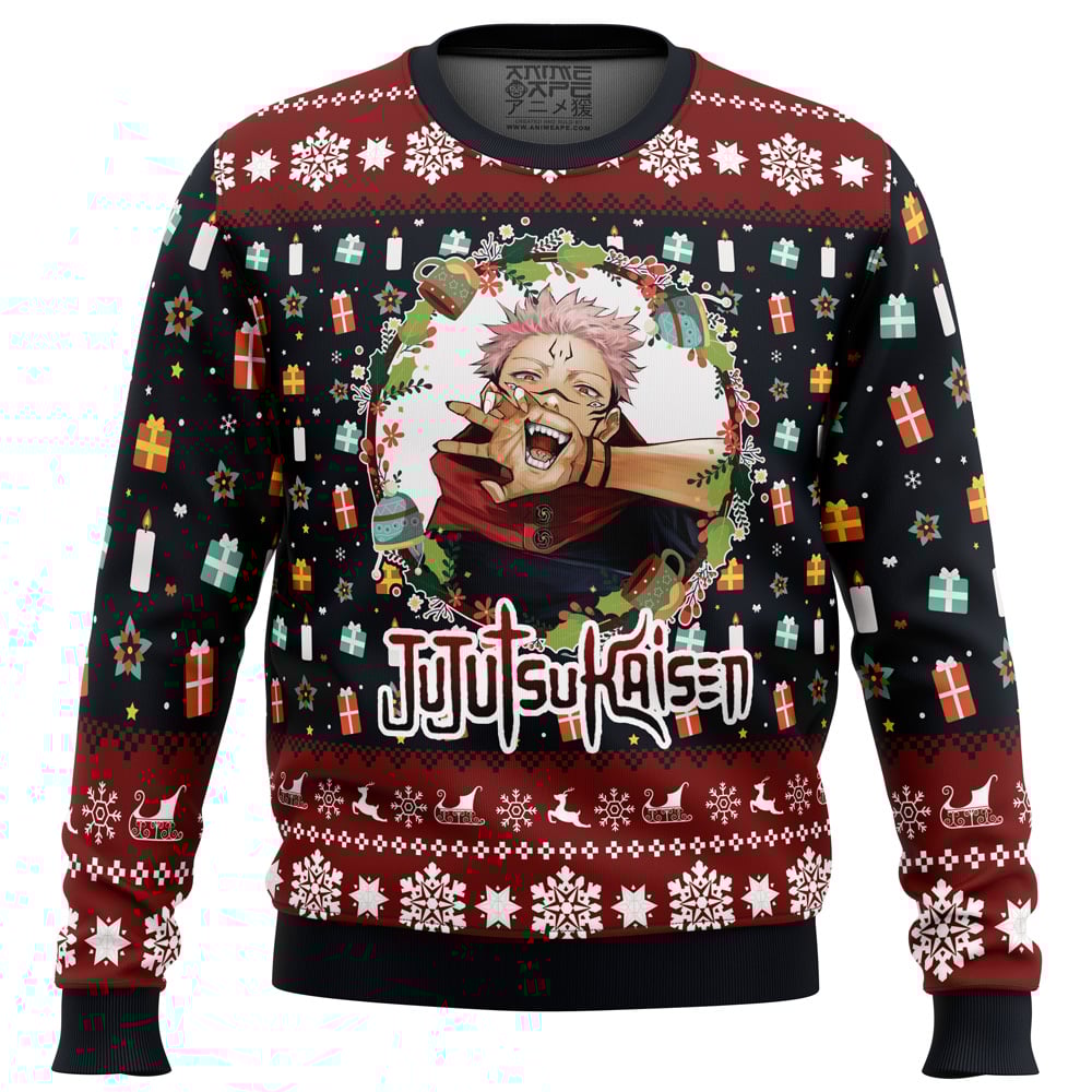 Sukuna-Christmas-Jujutsu-Kaisen_men-sweatshirt-FRONT-mockup Sukuna Christmas Jujutsu Kaisen men sweatshirt FRONT mockup - Jujutsu Kaisen EU Store