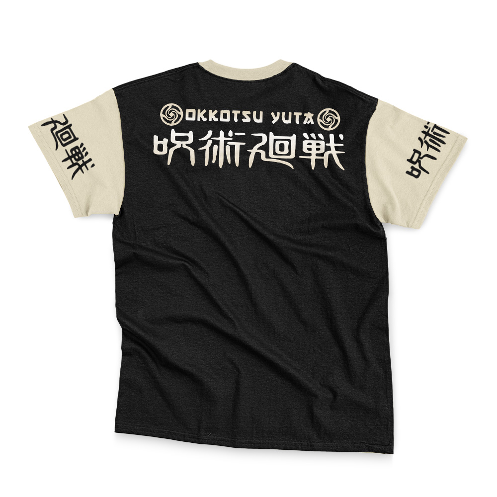 Yuta-Okkotsu-Jujutsu-Kaisen_Streetwear-T-Shirt-BACK-Wrinkly-Mockup Yuta Okkotsu Jujutsu Kaisen Streetwear T Shirt BACK Wrinkly Mockup - Jujutsu Kaisen EU Store