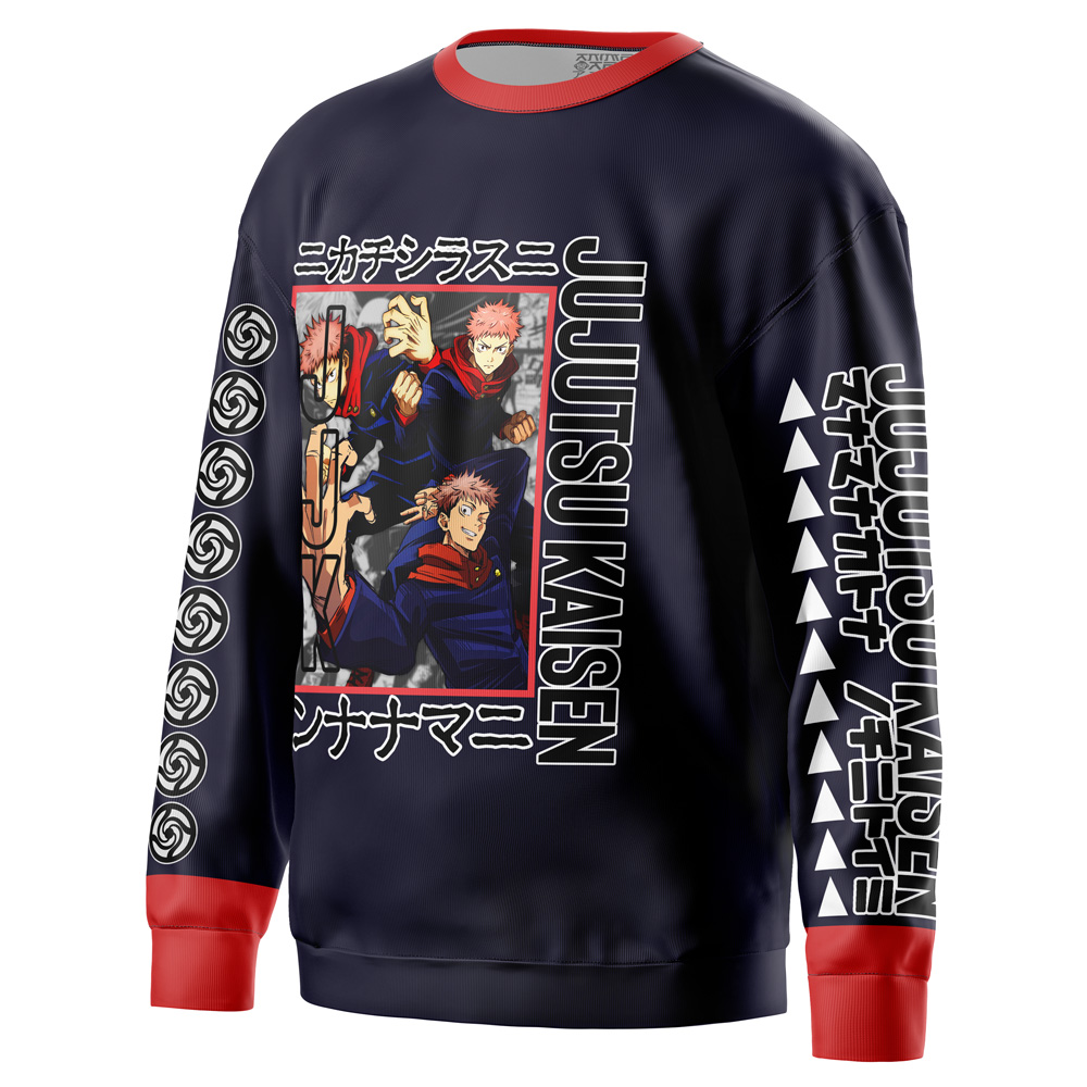 itadori-Sweatshirt-side itadori Sweatshirt side - Jujutsu Kaisen EU Store