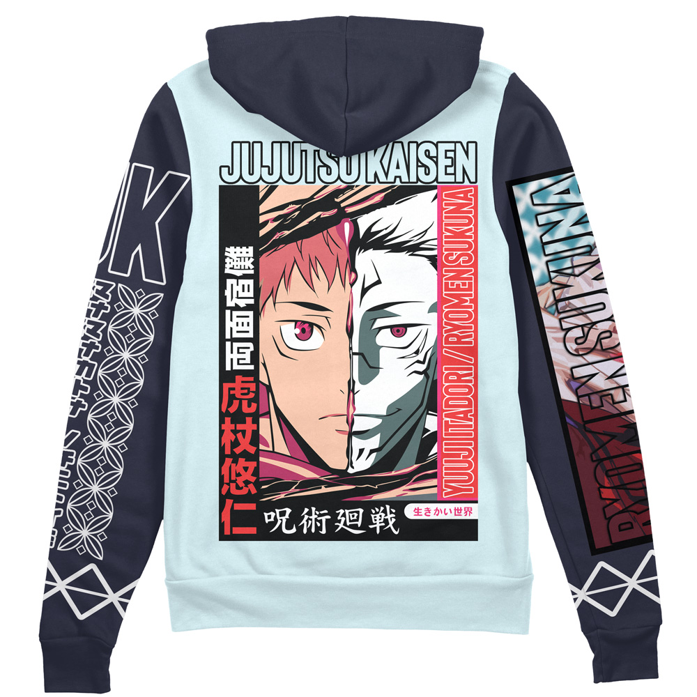 itadorixsukuna-Zip-Hoodie-Back-Mockup itadorixsukuna Zip Hoodie Back Mockup - Jujutsu Kaisen EU Store
