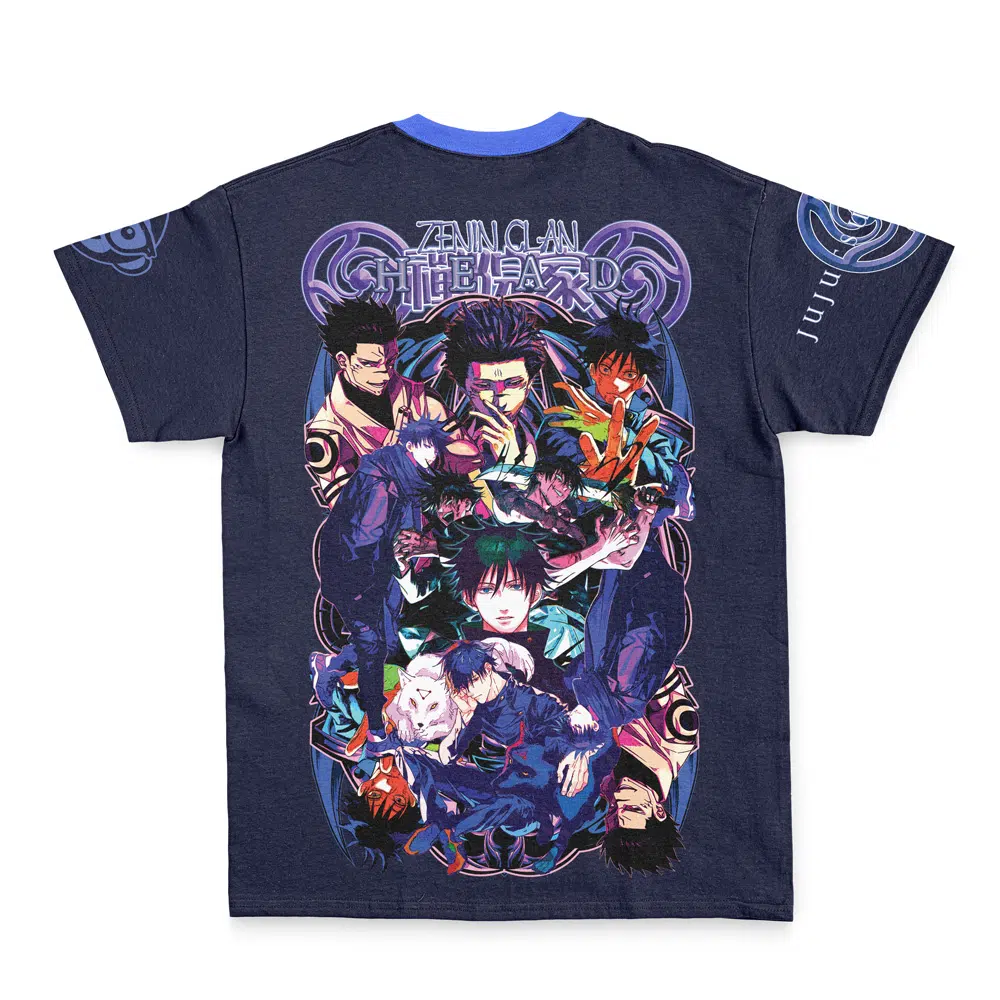 megumi Streetwear T Shirt Back - Jujutsu Kaisen EU Store