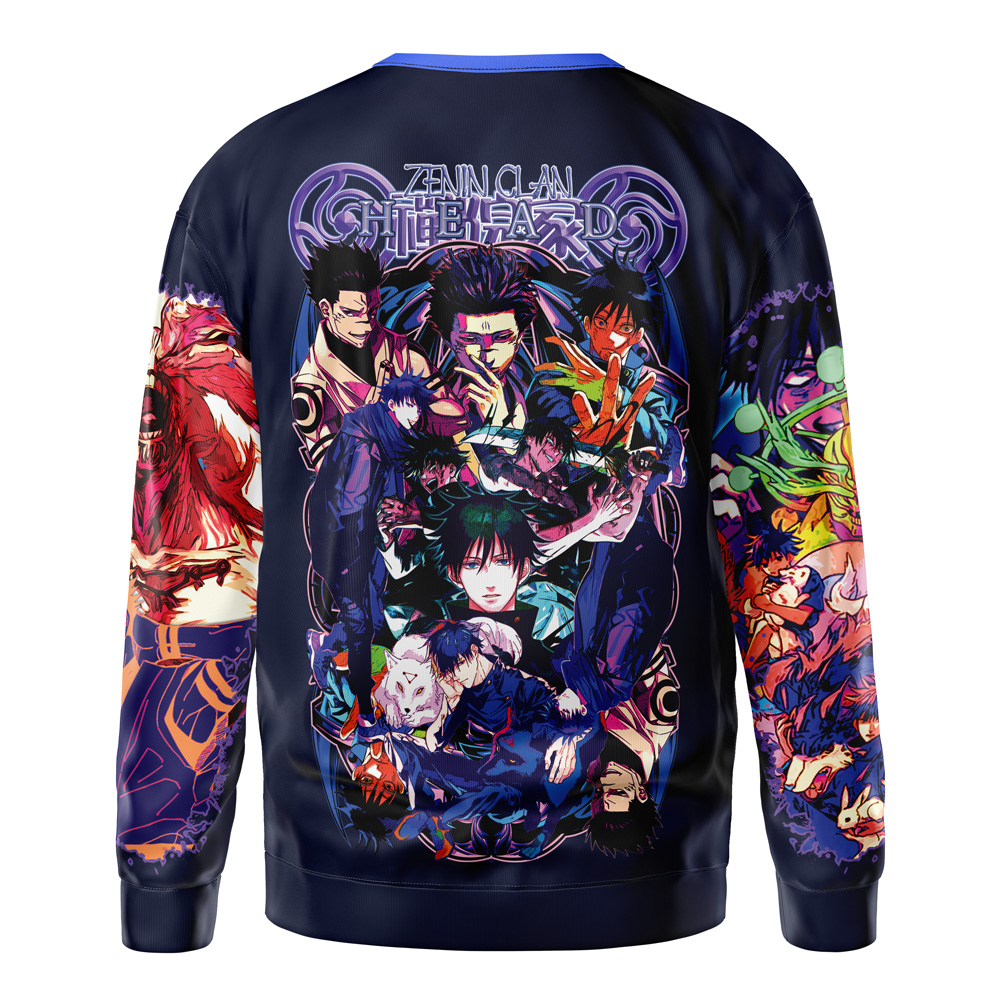 megumi-Sweatshirt-back megumi Sweatshirt back - Jujutsu Kaisen EU Store