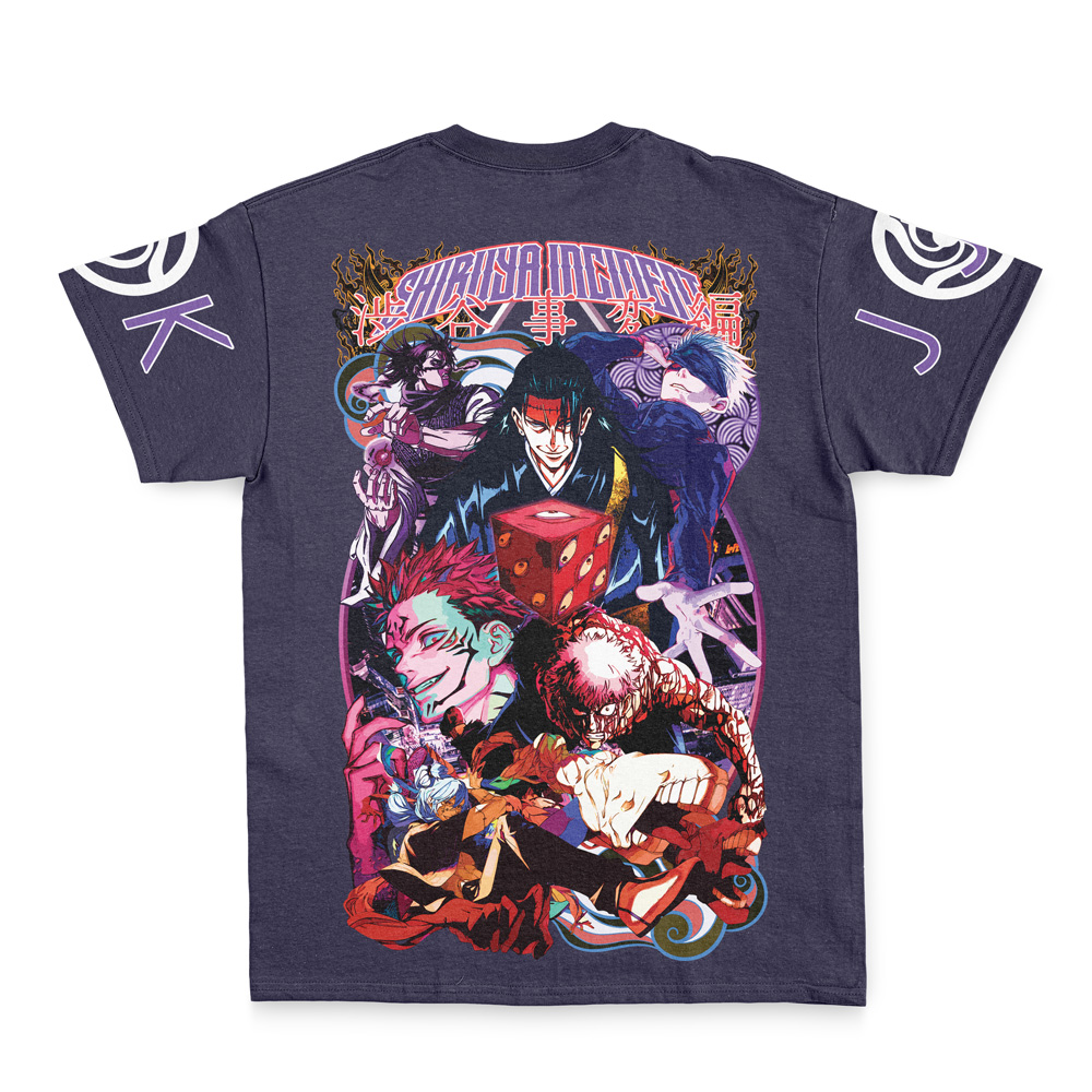 shibuya-Streetwear-T-Shirt-Back shibuya Streetwear T Shirt Back - Jujutsu Kaisen EU Store