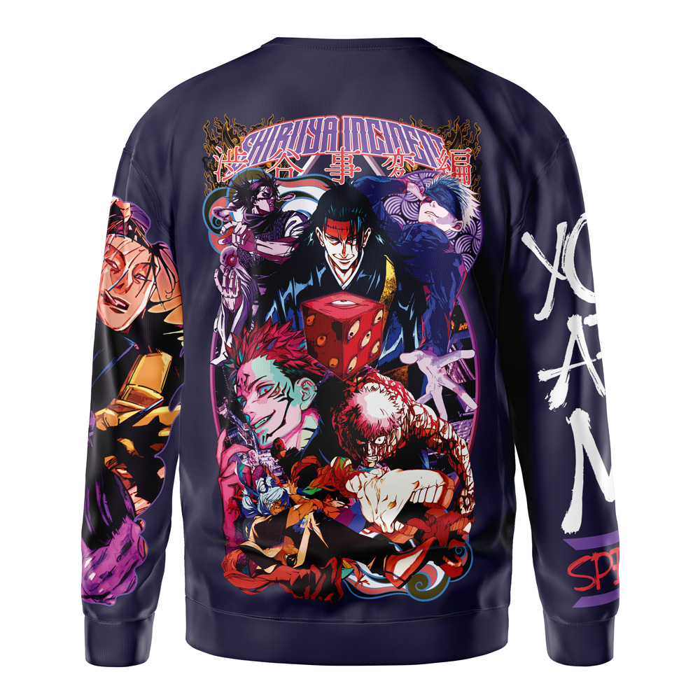 shibuya-Sweatshirt-back shibuya Sweatshirt back - Jujutsu Kaisen EU Store