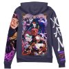shibuya Zip Hoodie Back Mockup - Jujutsu Kaisen EU Store