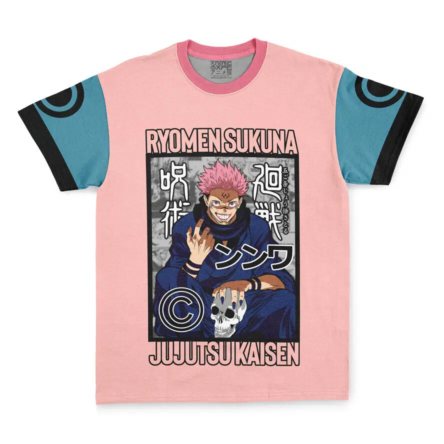 sukuna shirt front e1714697836980 - Jujutsu Kaisen EU Store