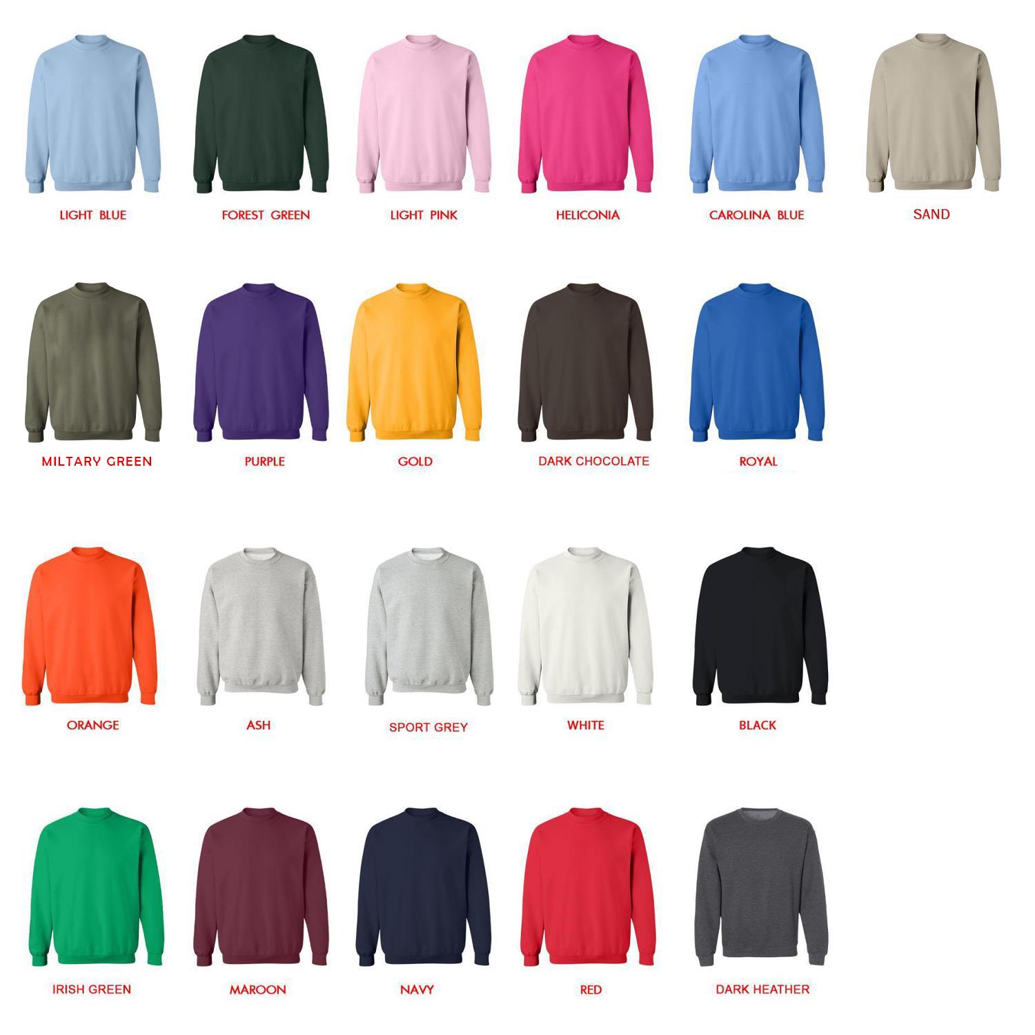 sweatshirt color chart 42 - Jujutsu Kaisen EU Store