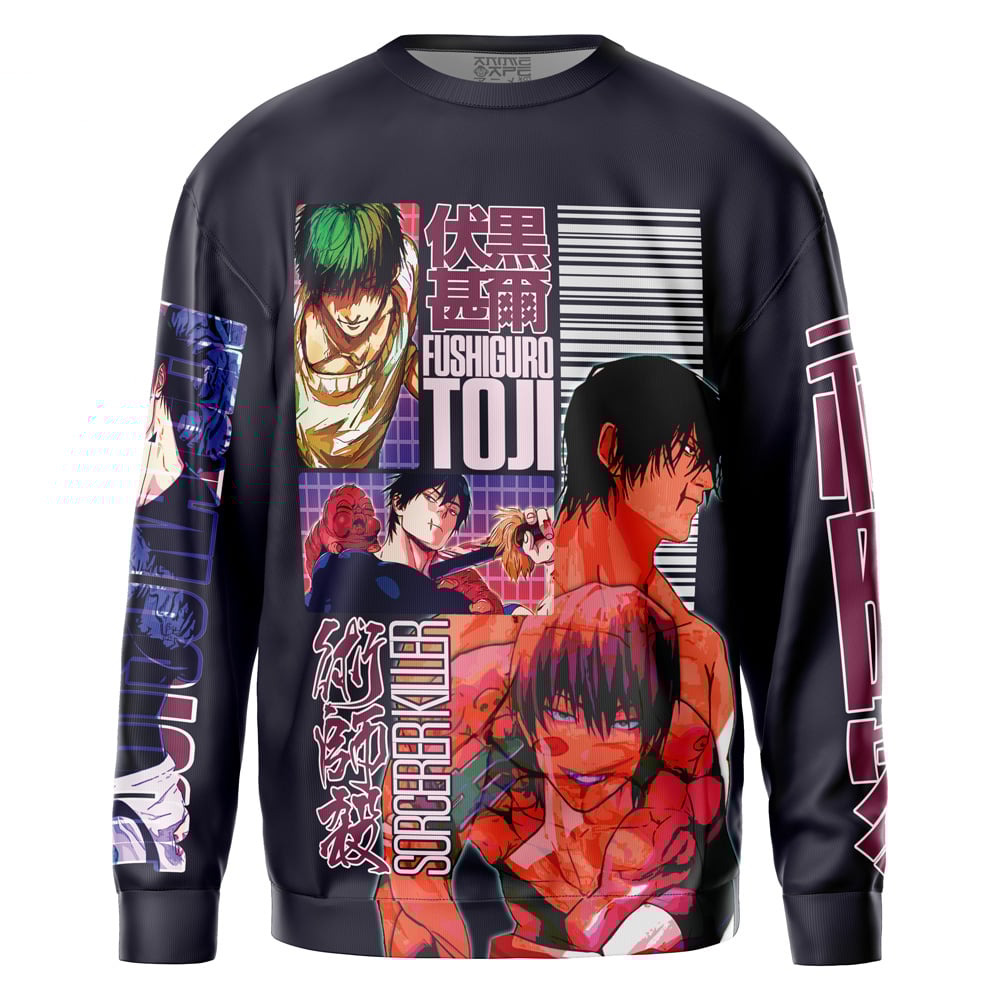 toji-Sweatshirt-Front toji Sweatshirt Front - Jujutsu Kaisen EU Store