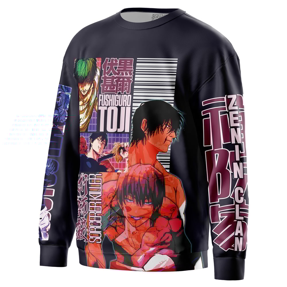 toji-Sweatshirt-side toji Sweatshirt side - Jujutsu Kaisen EU Store
