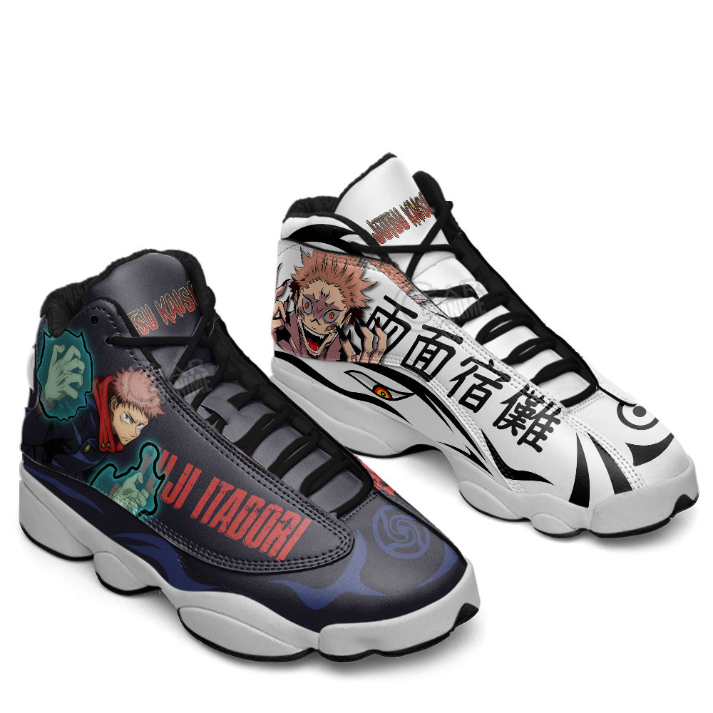 Sukuna Ryomen & Yuji Itadori JD13 Sneakers