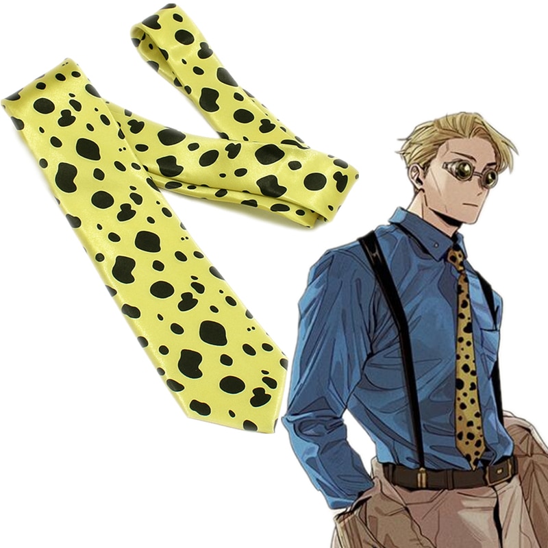 Anime Jujutsu Kaisen Nanami Kento Neck Tie Cosplay