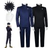 Jujutsu Kaisen Anime Fushiguro Megumi Cosplay Costume Top Pants Blue Halloween Party Uniform Set - Jujutsu Kaisen EU Store