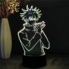 Jujutsu Kaisen Fushiguro Megumi Led 3D Night Light Anime Fingure for Bedroom Decor Child Kids Gift 3 - Jujutsu Kaisen EU Store