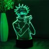 Jujutsu Kaisen Fushiguro Megumi Led 3D Night Light Anime Fingure for Bedroom Decor Child Kids Gift 4 - Jujutsu Kaisen EU Store