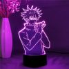 Jujutsu Kaisen Fushiguro Megumi Led 3D Night Light Anime Fingure for Bedroom Decor Child Kids Gift 5 - Jujutsu Kaisen EU Store