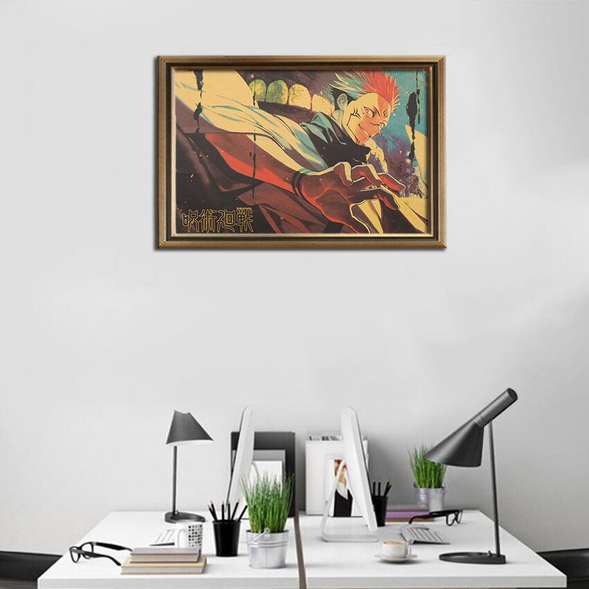 TIE-LER-Anime-Jujutsu-Kaisen-Posters-Kraft-Paper-Vintage-Poster-Wall-Sticker-Art-Painting-Study-Home-5.jpg TIE LER Anime Jujutsu Kaisen Posters Kraft Paper Vintage Poster Wall Sticker Art Painting Study Home 5 - Jujutsu Kaisen EU Store