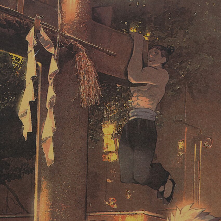 TIE-LER-Anime-Jujutsu-Kaisen-Retro-Kraft-Paper-Poster-Bar-Living-Room-Stickers-Decorative-Painting-Wall-11.jpg TIE LER Anime Jujutsu Kaisen Retro Kraft Paper Poster Bar Living Room Stickers Decorative Painting Wall 11 - Jujutsu Kaisen EU Store