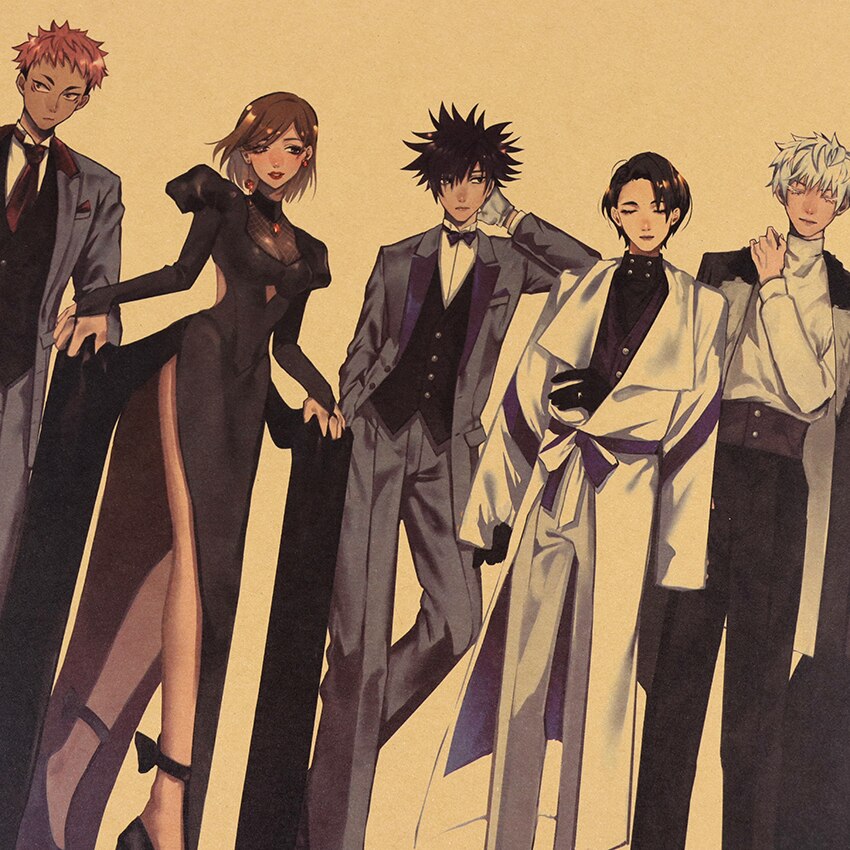TIE-LER-Jujutsu-Kaisen-Kraft-Paper-Posters-Wall-Art-Decor-Picture-Coffee-Room-Home-Nostalgic-Retro-3.jpg TIE LER Jujutsu Kaisen Kraft Paper Posters Wall Art Decor Picture Coffee Room Home Nostalgic Retro 3 - Jujutsu Kaisen EU Store