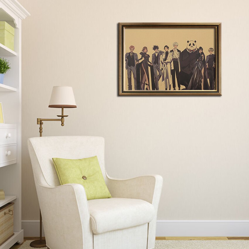 TIE-LER-Jujutsu-Kaisen-Kraft-Paper-Posters-Wall-Art-Decor-Picture-Coffee-Room-Home-Nostalgic-Retro-5.jpg TIE LER Jujutsu Kaisen Kraft Paper Posters Wall Art Decor Picture Coffee Room Home Nostalgic Retro 5 - Jujutsu Kaisen EU Store